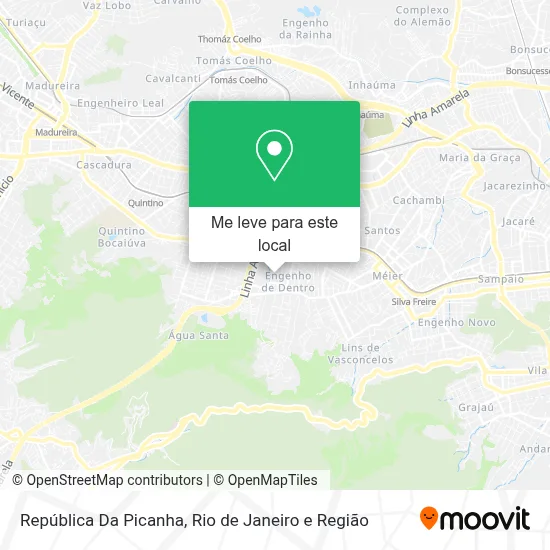 República Da Picanha mapa