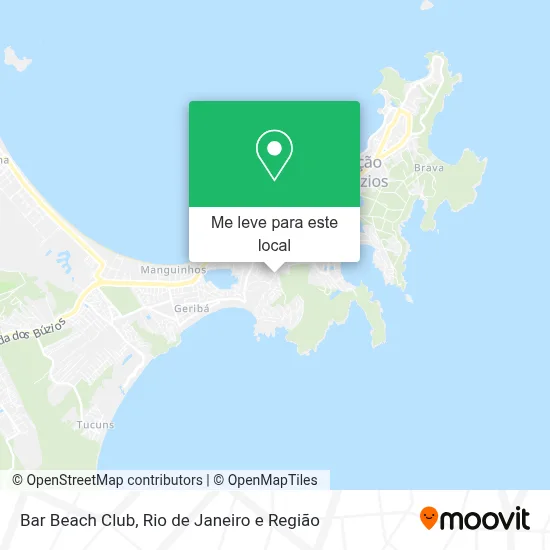 Bar Beach Club mapa