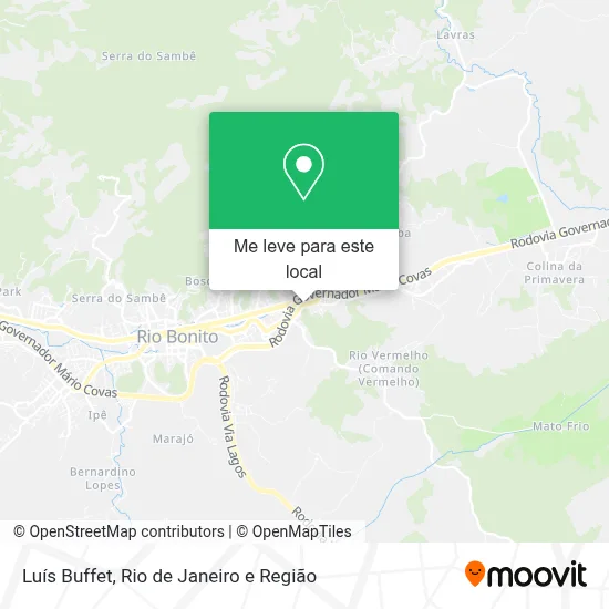 Luís Buffet mapa
