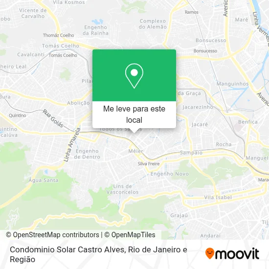 Condominio Solar Castro Alves mapa