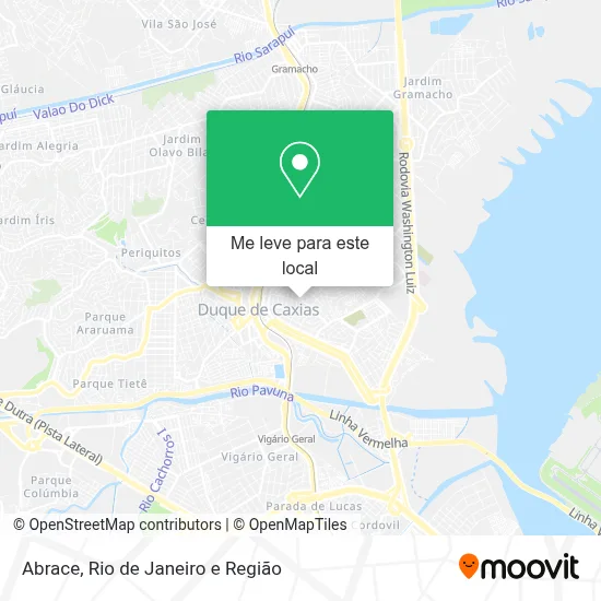 Abrace mapa