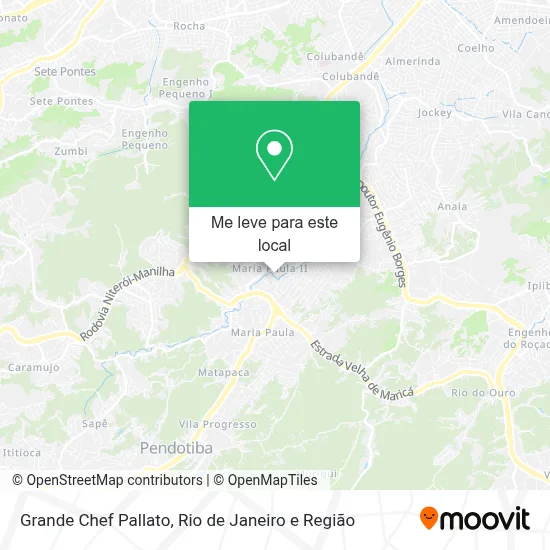 Grande Chef Pallato mapa