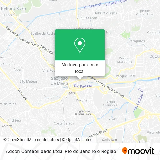 Adcon Contabilidade Ltda mapa