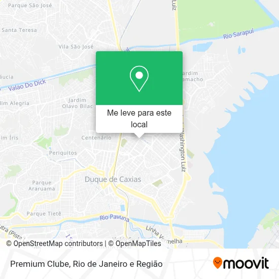 Premium Clube mapa