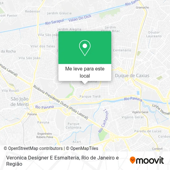 Veronica Designer E Esmalteria mapa