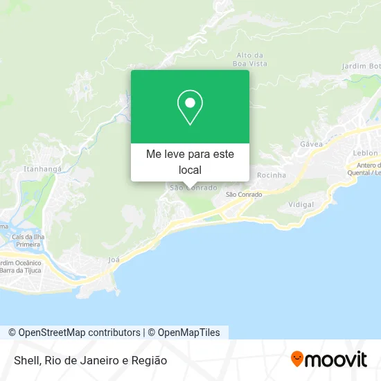 Shell mapa