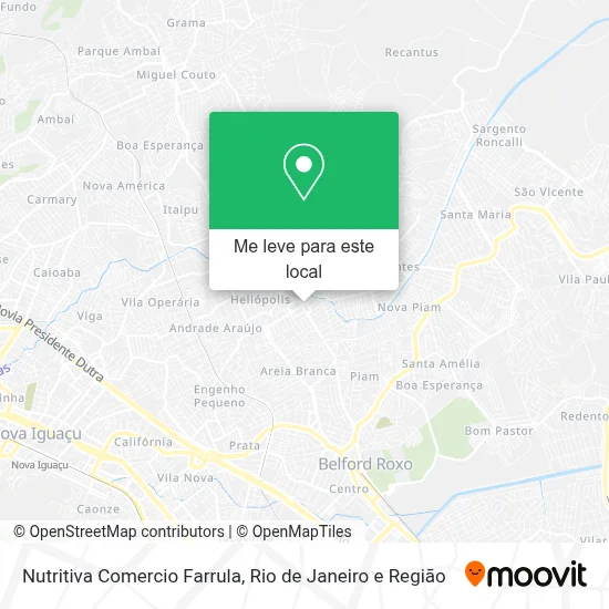Nutritiva Comercio Farrula mapa
