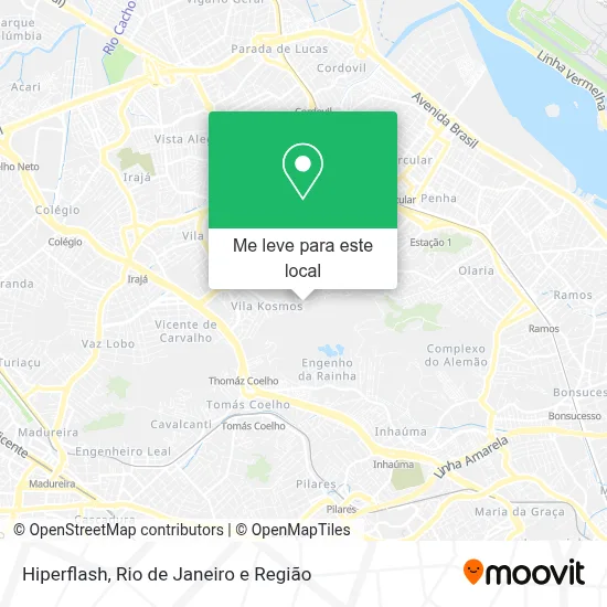 Hiperflash mapa