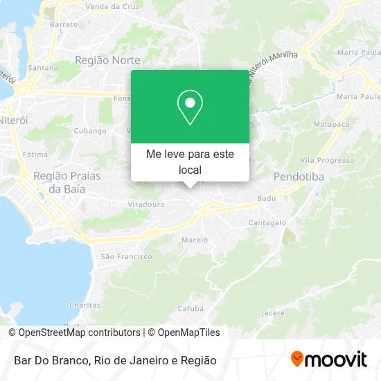 Bar Do Branco mapa