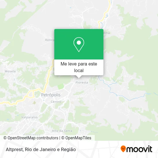 Altprest mapa