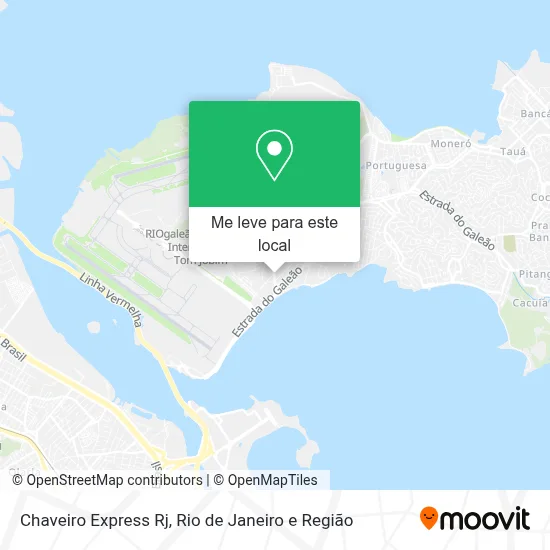 Chaveiro Express Rj mapa
