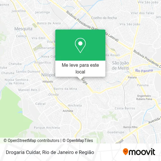Drogaria Cuidar mapa