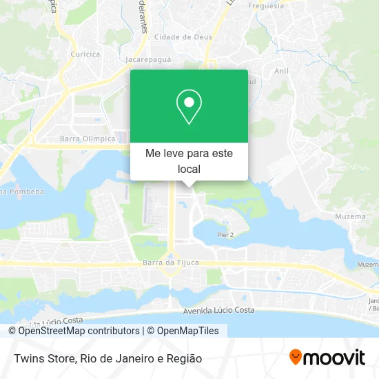 Twins Store mapa
