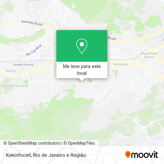 Kekinfocell mapa
