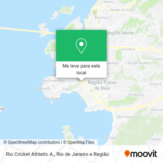 Rio Cricket Athletic A. mapa