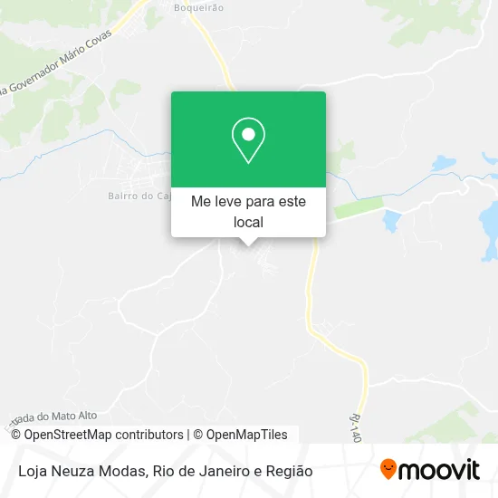 Loja Neuza Modas mapa