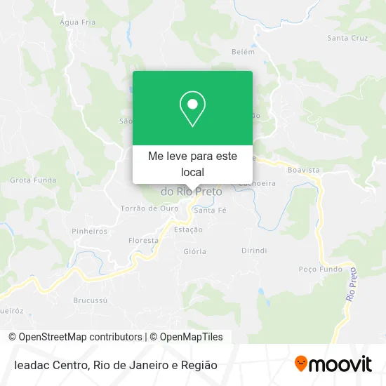 Ieadac Centro mapa