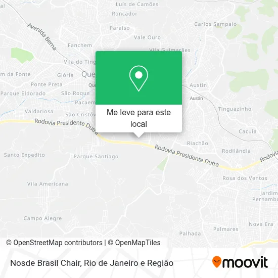 Nosde Brasil Chair mapa