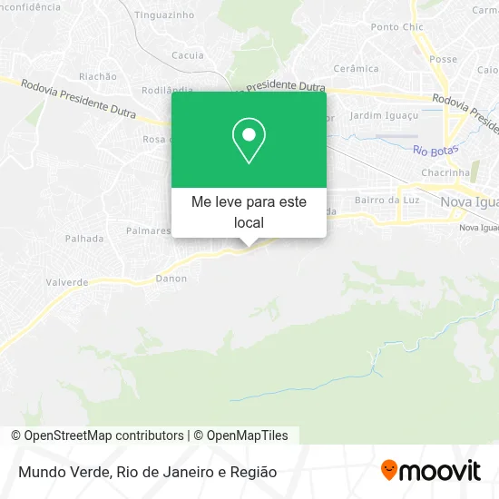 Mundo Verde mapa