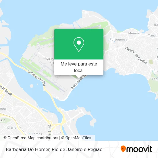 Barbearia Do Homer mapa