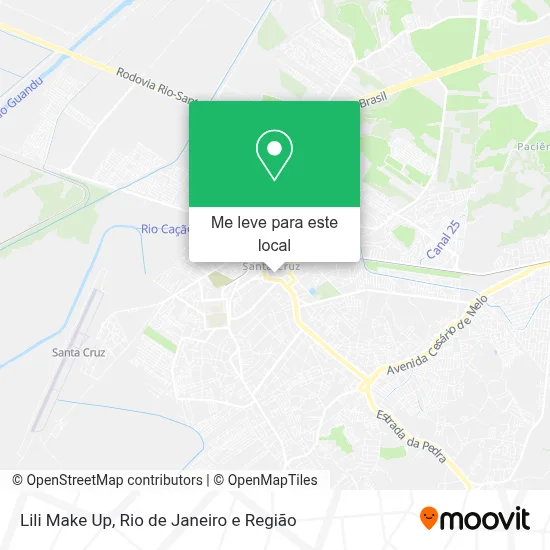 Lili Make Up mapa