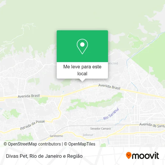 Divas Pet mapa