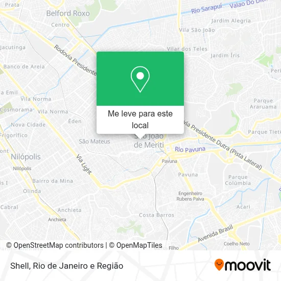 Shell mapa