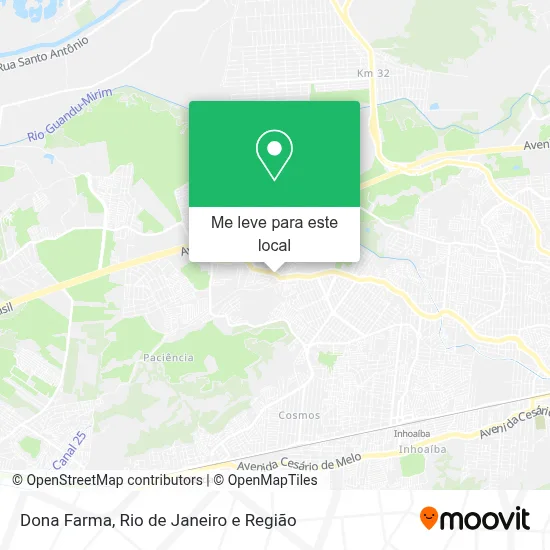 Dona Farma mapa