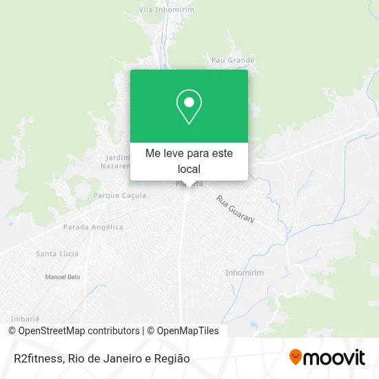 R2fitness mapa