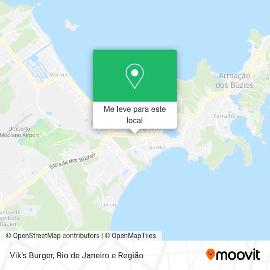 Vik's Burger mapa