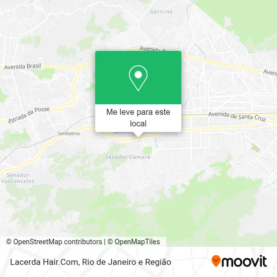 Lacerda Hair.Com mapa