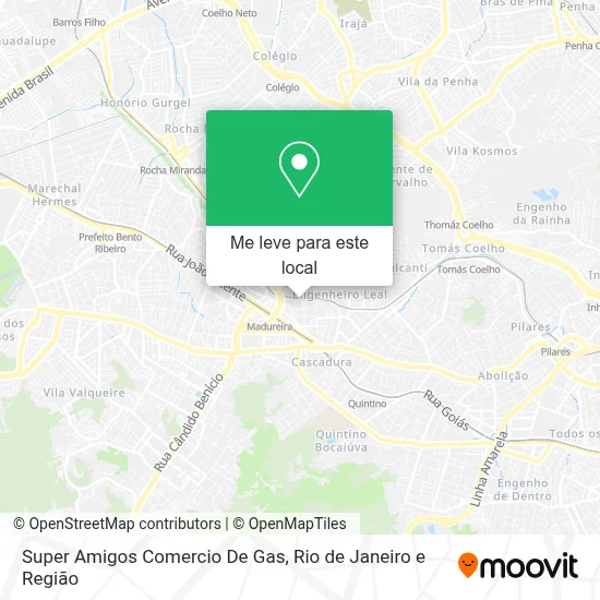 Super Amigos Comercio De Gas mapa