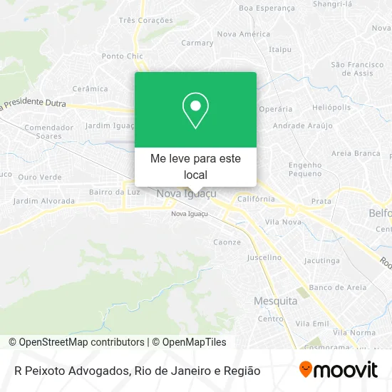 R Peixoto Advogados mapa
