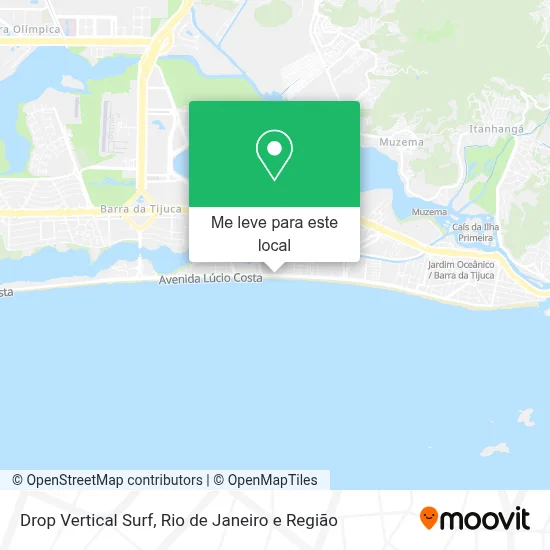 Drop Vertical Surf mapa