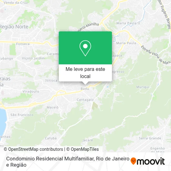 Condominio Residencial Multifamiliar mapa