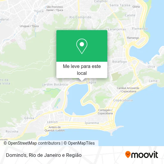 Domino's mapa