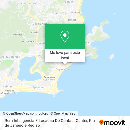 Rcm Inteligencia E Locacao De Contact Center mapa
