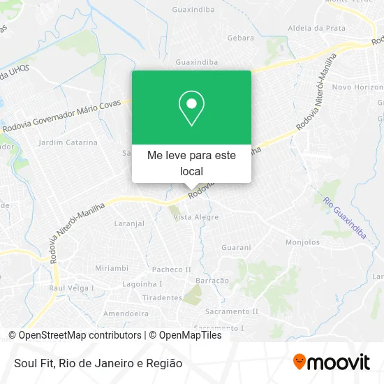 Soul Fit mapa