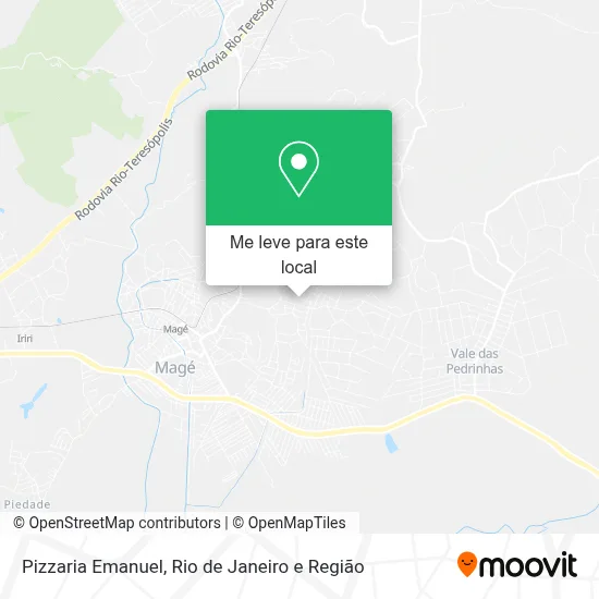 Pizzaria Emanuel mapa