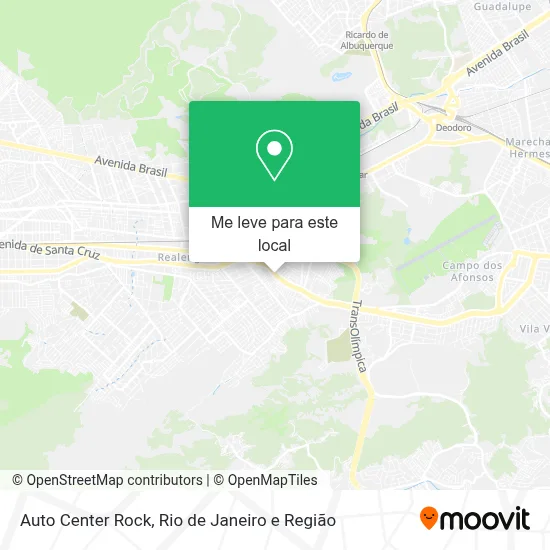 Auto Center Rock mapa
