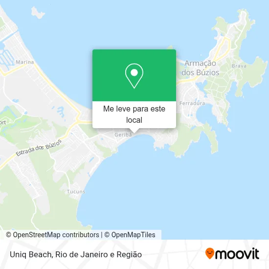 Uniq Beach mapa