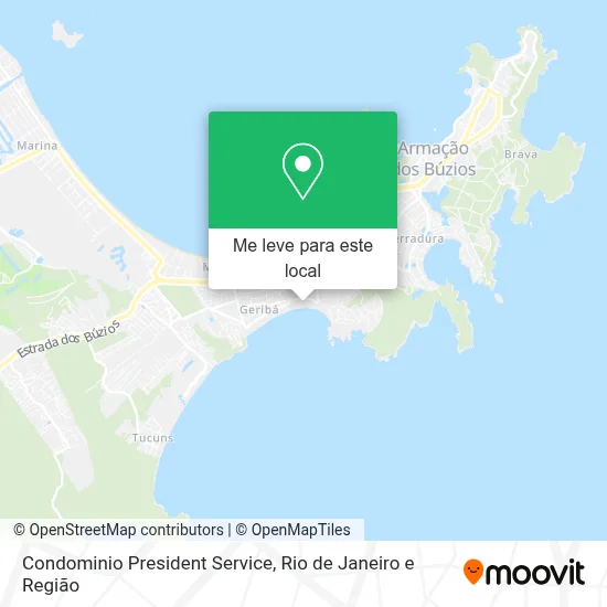 Condominio President Service mapa