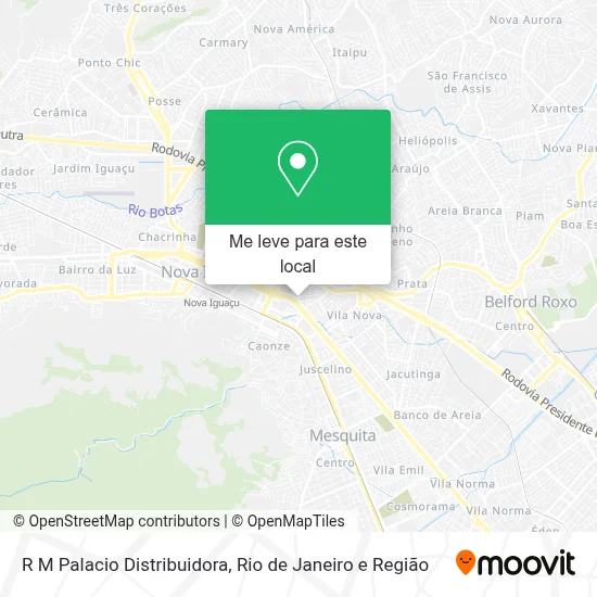 R M Palacio Distribuidora mapa