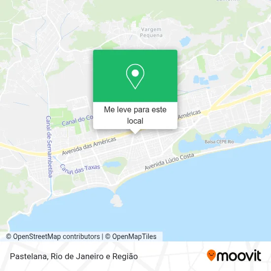 Pastelana mapa