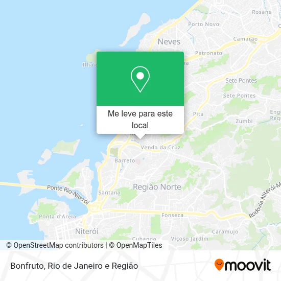 Bonfruto mapa