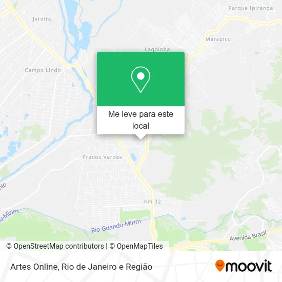 Artes Online mapa