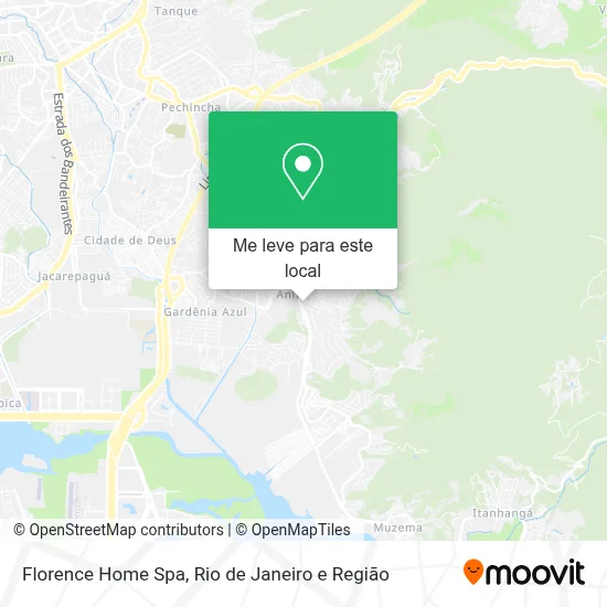 Florence Home Spa mapa