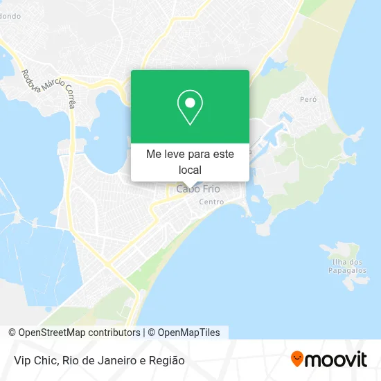 Vip Chic mapa