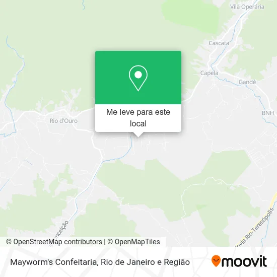 Mayworm's Confeitaria mapa
