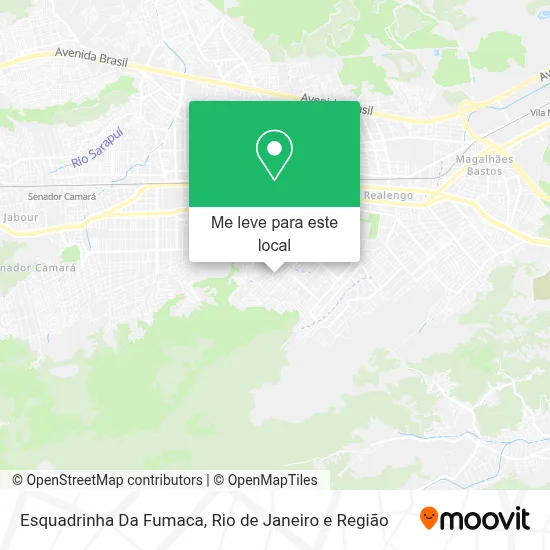 Esquadrinha Da Fumaca mapa